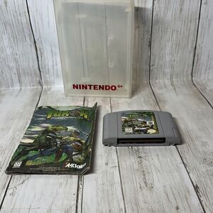 Turok Dinosaur Hunter 1997 Nintendo 64 N64 READ